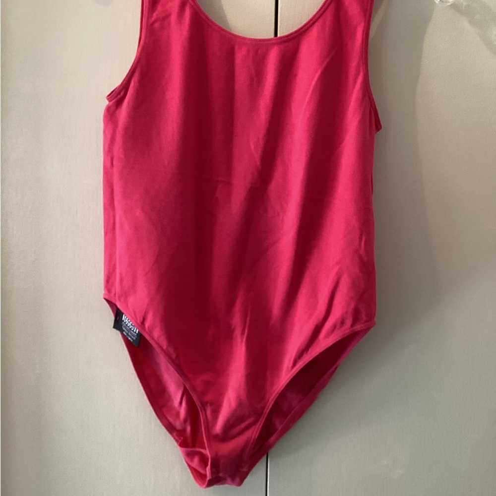 Wolford Fushia Pink Opaque Bodysuit, size L